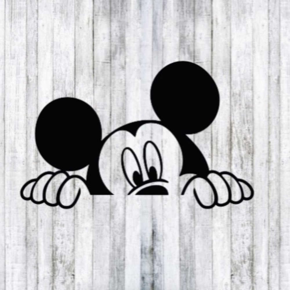 Disney Mickey Mouse Peek A Boo Car Window …